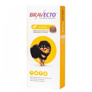 Bravecto Comprimate 2-4,5 KG